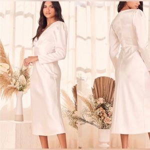 NWT Lulu's Eternal Romance midi dress